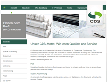 Tablet Screenshot of cdsdigital.de